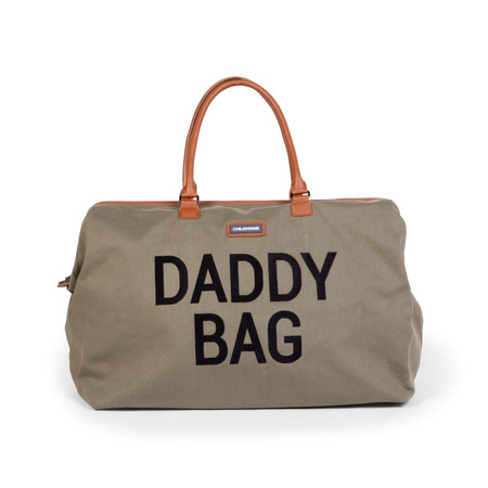 Childhome Torba Daddy bag Kanwas Khaki