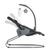 hauck leżaczek Alpha Bouncer Deluxe Melange grey
