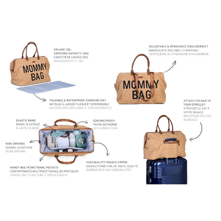 Childhome Torba Mommy Bag Teddy Bear