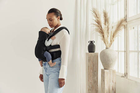 BABYBJORN - nosidełko Harmony 3D Mesh, Czarny