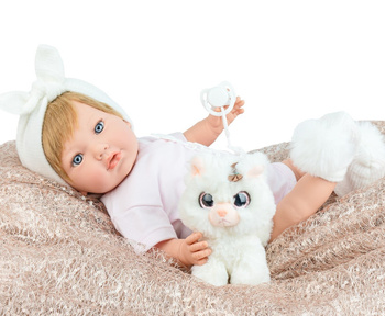 Lalka Alina Kawaii z maskotką Marina & Pau 1159