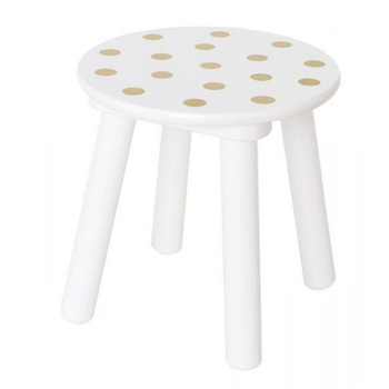 Krzesełko złote kropki JABADABADO