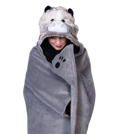 Kot Kocyk z kapturem dla dzieci Cozy Noxxiez BL825