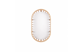 Zestaw bawełnianych prześcieradeł do owalnych łóżeczek 7w1