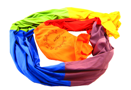 Tunel Animacyjny tęczowy AKSON 4m