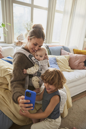 BABYBJORN - nosidełko Harmony, Woven Jasny Beż melanż