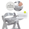 hauck tacka Alpha-Tray Grey