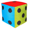 Kostka edukacyjna Tęczowa XXL Kropki