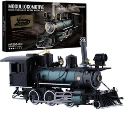 Piececool Puzzle Metalowe Model 3D - Lokomotywa Mogul