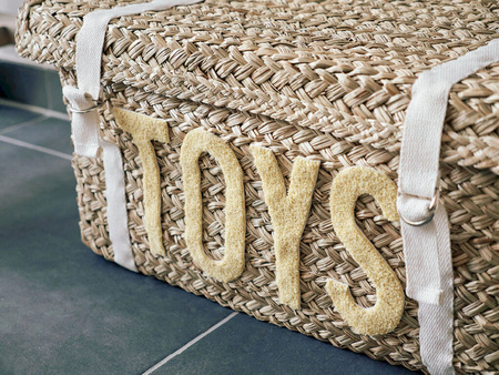 Childhome Rattanowe Kosze na pasek zestaw 2 szt. Yellow