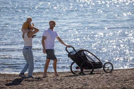 Hamax - Przyczepka rowerowa BREEZE ONE - Black