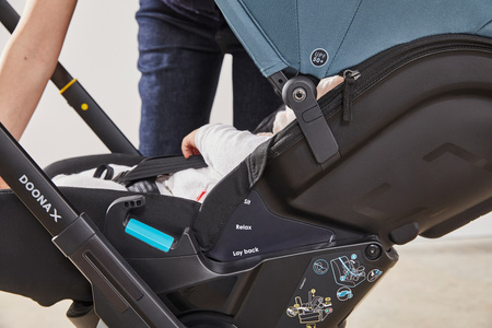 Doona - Mobilny fotelik samochodowy Doona X - Ocean Blue