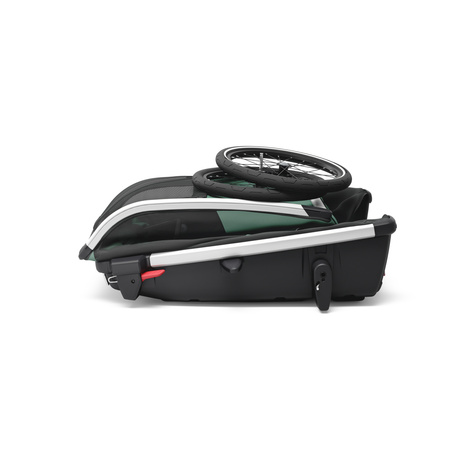 Przyczepka rowerowa dla psa - Thule Bexey L do 45 kg - Haze green