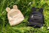 Childhome Plecak dziecięcy My First bag Pikowany Czarny