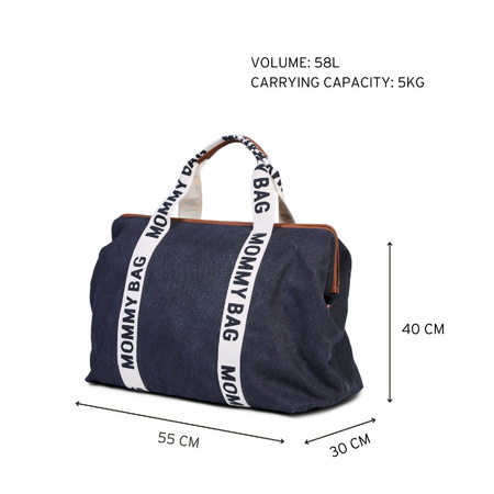 Childhome Torba Mommy Bag Signature Czarna