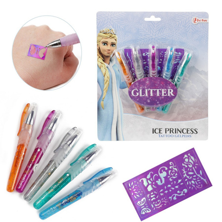 Toi-Toys Żelowe długopisy do tatuażu Ice Princess