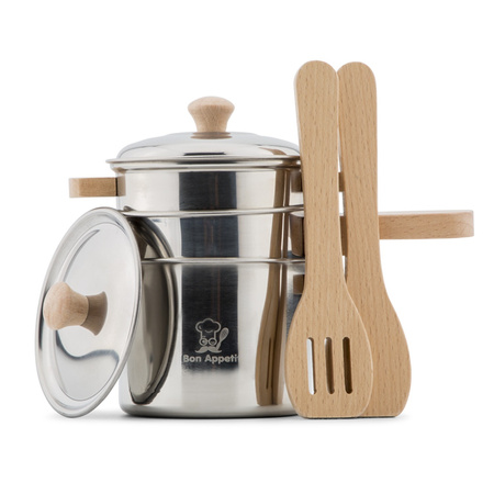 New Classic Toys Zestaw metalowych naczyń