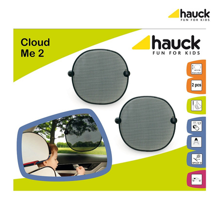 hauck zasłonka Cloud Me 2 Black