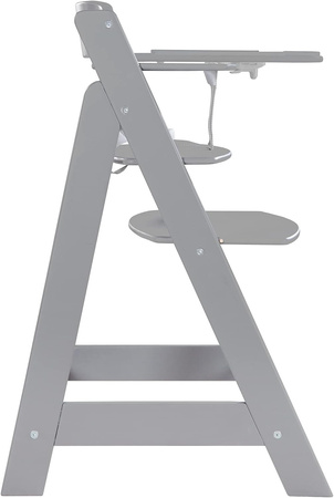 Roba tacka Sit up flex do krzesełka drewniana szara