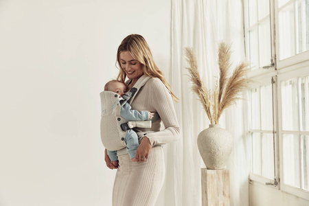 BABYBJORN - nosidełko Harmony 3D Mesh, Kremowy