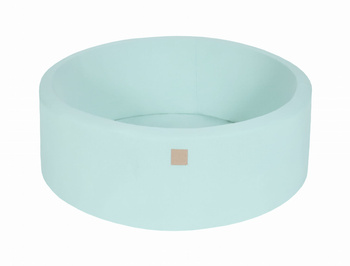 MeowBaby® Suchy Basen Okrągły bez Piłeczek - Miętowy