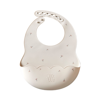 Kwaitowy śliniak silikonowy z uroczą kieszonką JackOJuno