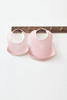 BABYBJORN - zestaw śliniaków mały/duży - Powder Pink