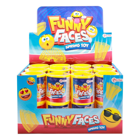 Toi-Toys Magiczna sprężyna z emotikonami