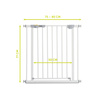 hauck bramka Autoclose N Stop 2 white