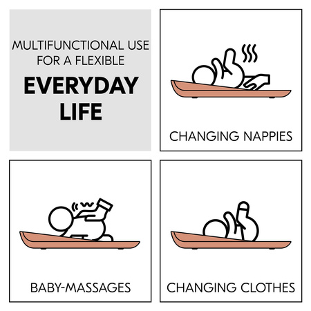 hauck przewijak Change N Clean Cork