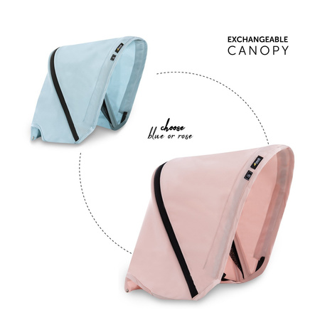 hauck budka Swift X Duo Canopy Rose