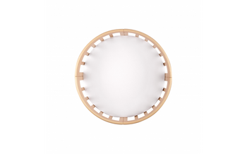 Nieprzemakalne prześcieradło do małego, owalnego łóżeczka 7w1