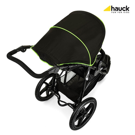 hauck wózek Runner black/neon yellow