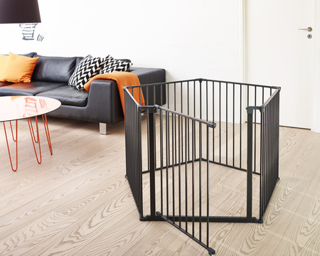 Baby Dan - Osłona kominka FLEX XXL, czarny