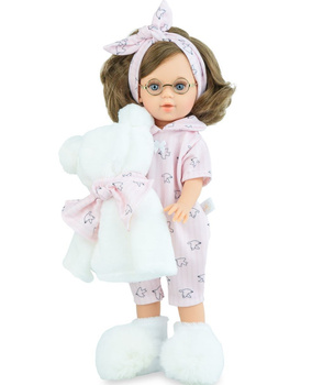 Lalka Marina Pijama party z kocykiem Marina & Pau 1528