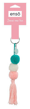 ENSO – brelok do kluczy z 3 mini pomponami