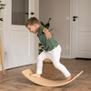MeowBaby® Deska Balansująca 80x30cm dla dzieci Balance Board z filcem
