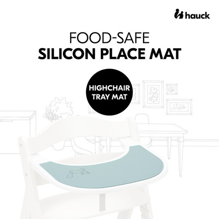 hauck Mata silikonowa na tackę Alpha/stół Fox Mint
