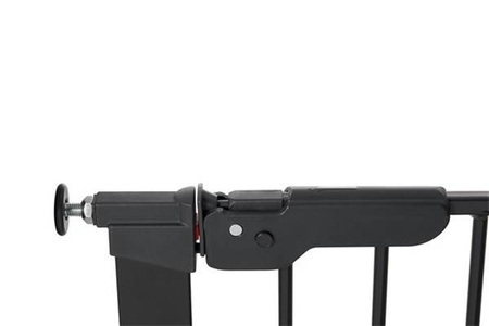 Baby Dan - Bramka ochronna PREMIER + 2 rozszerzenia, czarna