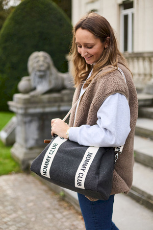 Childhome Torba do wózka Mommy Club Signature Black