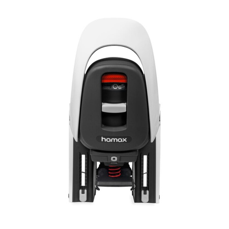 Hamax - Fotelik rowerowy Caress montowany na bagażniku - White/mint