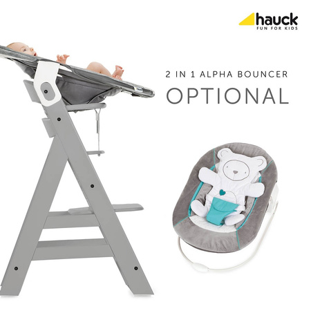 hauck krzesełko Alpha+ grey