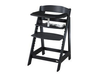 Roba drewniane krzesełko Sit Up Flex czarne