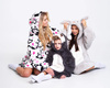 Bluza koc Oversize Panda Cozy Noxxiez CH354