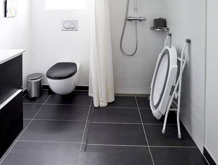 Baby Dan - Stojak na wanienkę SafeSplash, biały