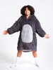 Bluza koc Oversize dla dziecka Leniwiec Cozy Noxxiez CH322