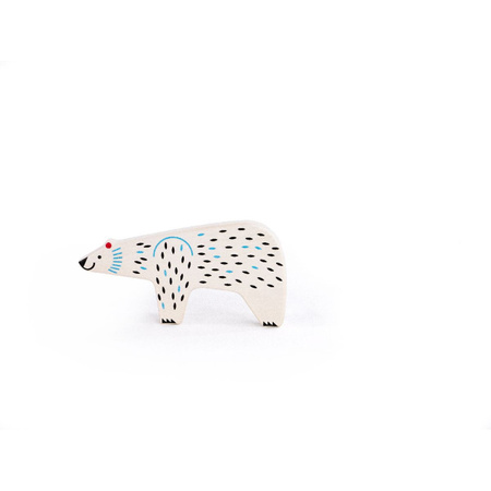 Endangered animals figures, Polar Bear - Zwierzęta Zagrożone, Niedźwiedź Polarny