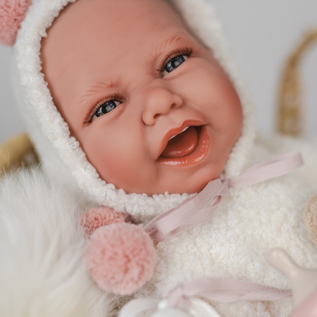 Lalka Carla w futrzanych śpiochach Antonio Juan 33369