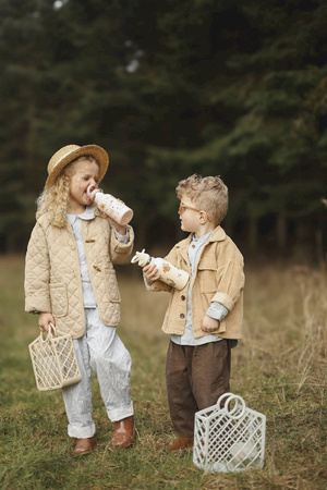 Filibabba Silikonowa torba plażowa Pearl Blue
