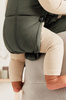 BABYBJORN MINI Woven – nosidełko, Ciemnozielone